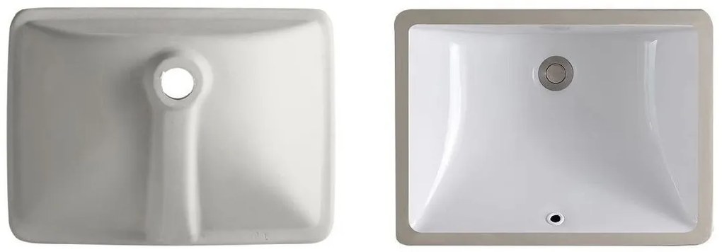 Lavoar Adela Alb ceramica sanitara - 46 cm