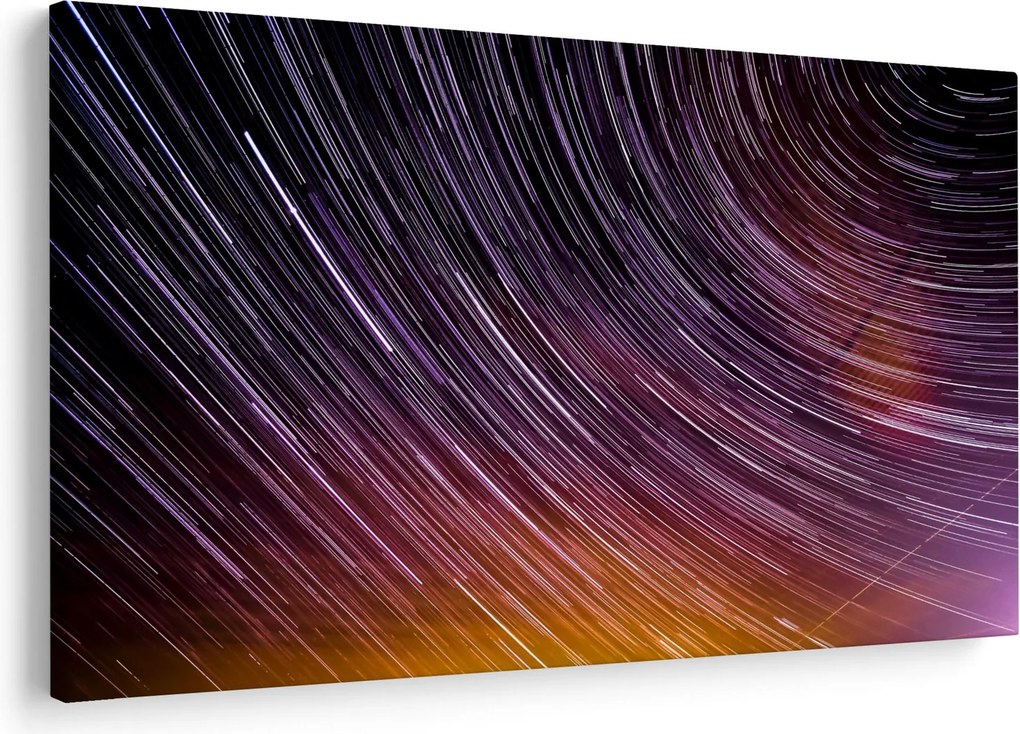 Tablou cu stele șterse pe cer (90x60 cm)