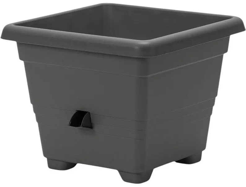 Plastia Ghiveci auto-udare Plastia Bergamot 35 x 35 cm,gri, 35 x 35 cm