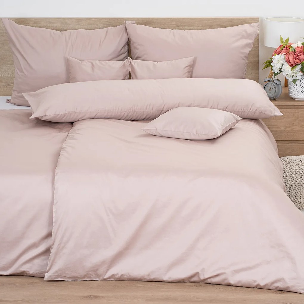 Față de pernă din satin 4Home Cappuccino,, 50 x 150 cm