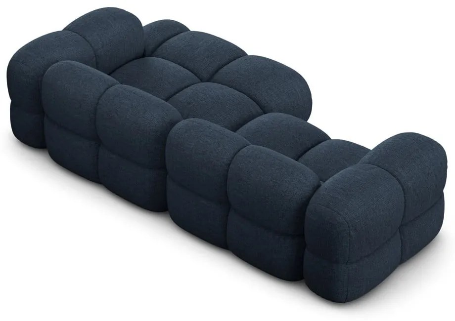 Colțar albastru închis (cu colț pe partea dreaptă/cu șezlong) Loretto – Cosmopolitan Design