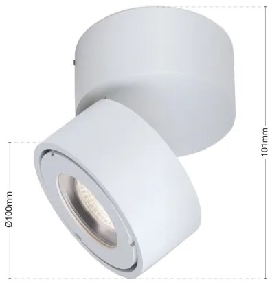 Spot LED pentru baie Orion AL 11-1220 HARVEY LED/15W/230V IP65 alb