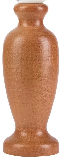 Lampă de masă AMFORA 1xE27/60W/230V maro/fag