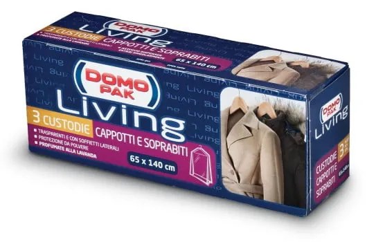 Set 3 huse protecție rochii Domopak Dress