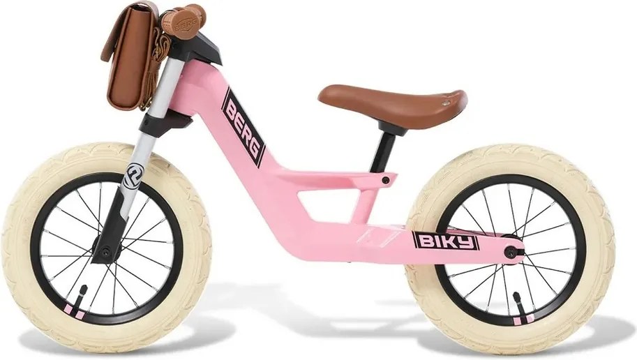 Bicicletă fără pedale BERG Biky Retro, roz