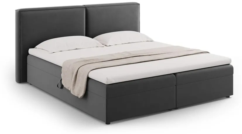 Pat boxspring Arendal 140x200 cm catifea
