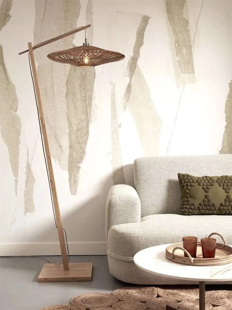 Lampadar eco din bambus cu ratan Zanzibar L nat./55cm, nat