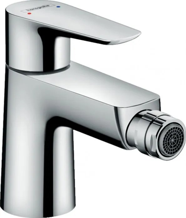 Baterie bideu cu ventil pop-up, Hansgrohe Talis E, crom, 71720000
