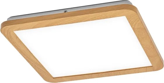 Osram - Plafonieră LED pentru baie ORBIS DISC LED/22W/230V 30x30 cm IP44 maro