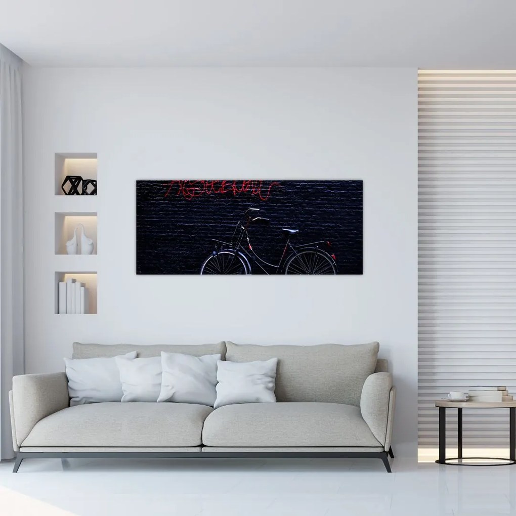 Tablou cu carusel din Amsterdam (120x50 cm)