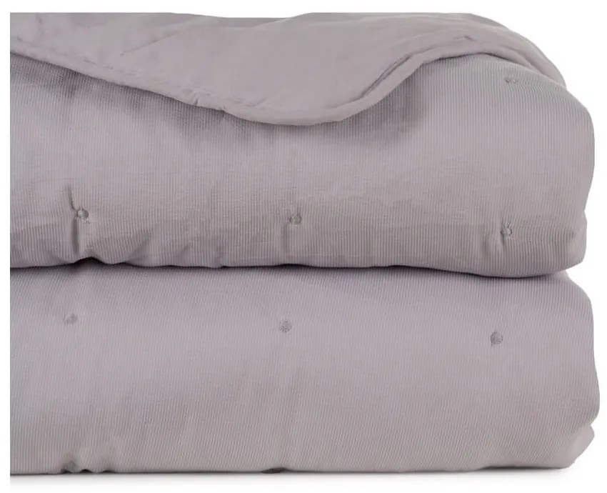 Cuvertură gri matlasată 230x280 cm – Ixia