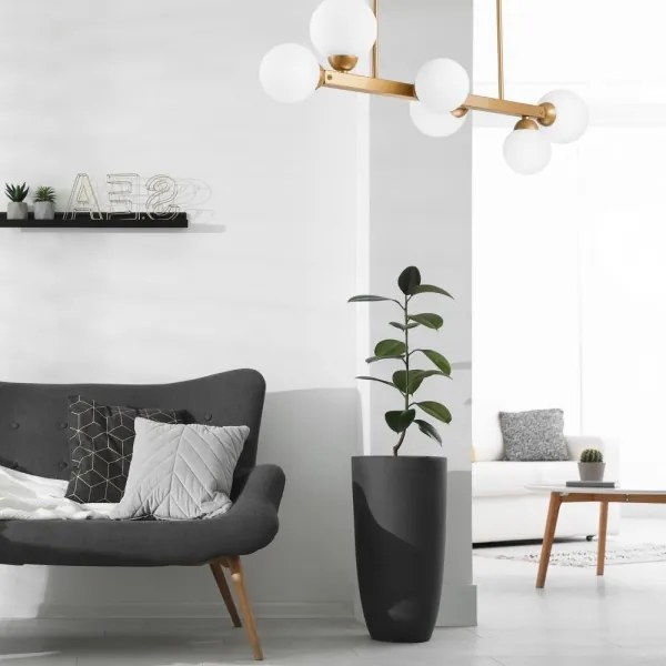 Lustră pe tijă ASTRO 6xG9/5W/230V aurie