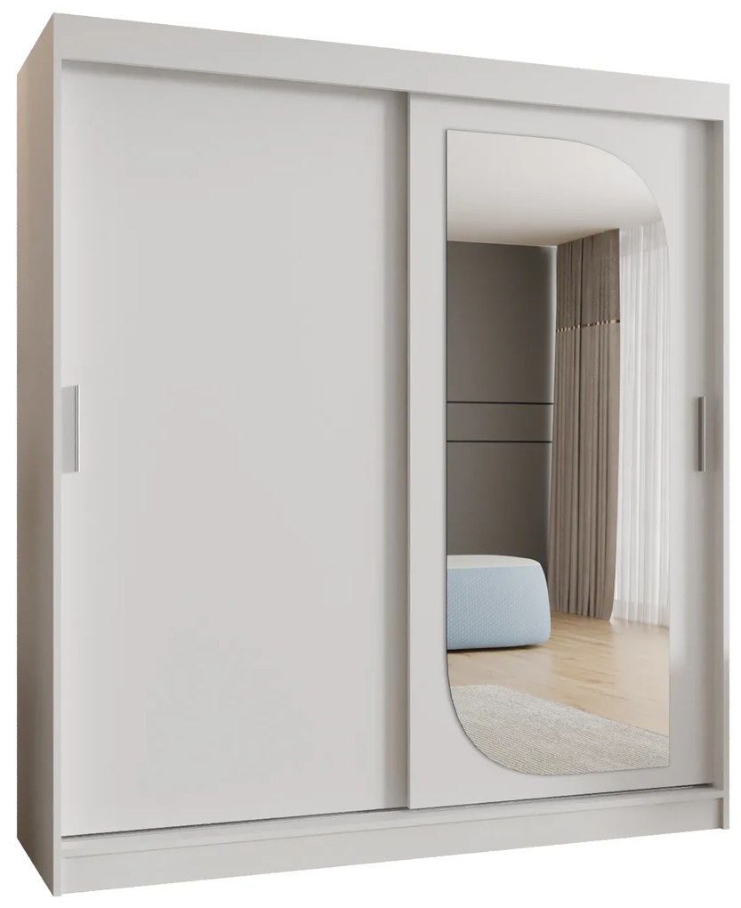 Dulap de haine 180 cm Lulu (alb). 1125978