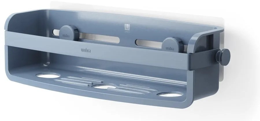 Raft pentru baie albastru autoadeziv din plastic reciclat Flex – Umbra