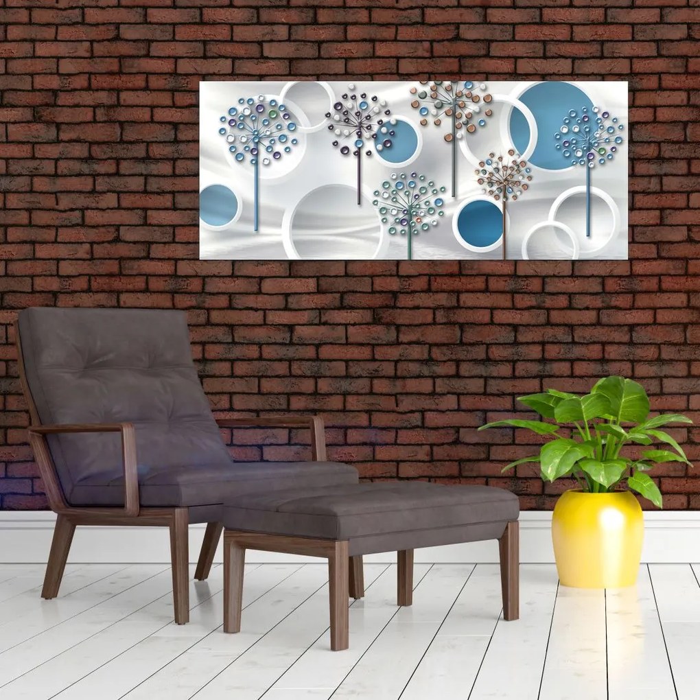 Tablou abstarcției artistice (120x50 cm)