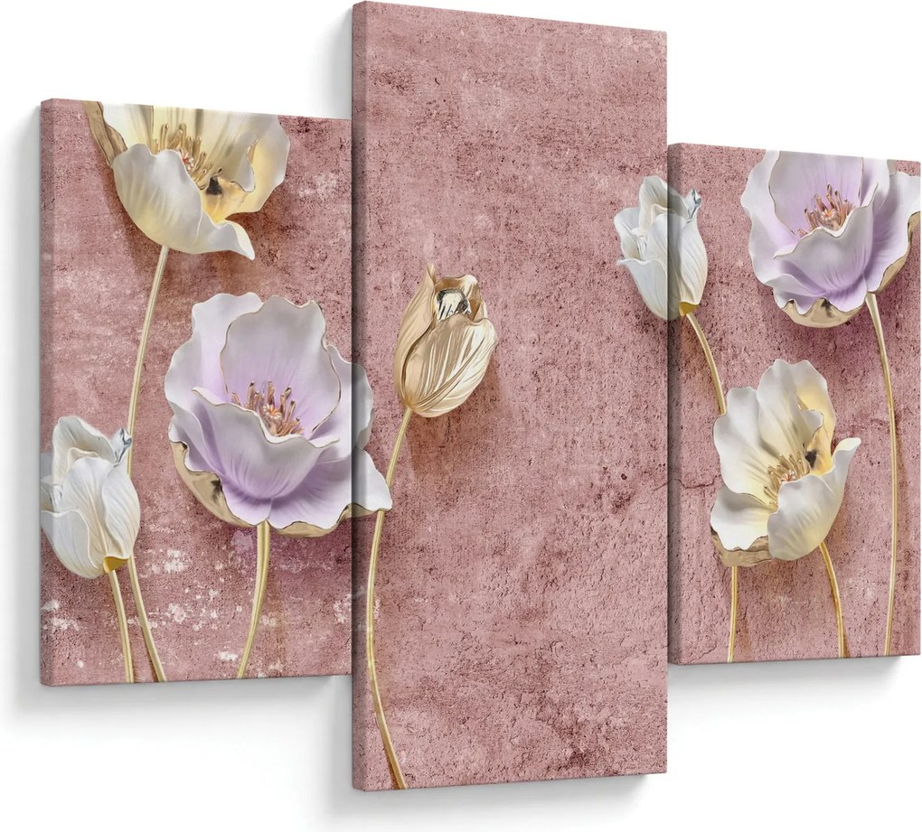 Tablou cu flori (90x60 cm)