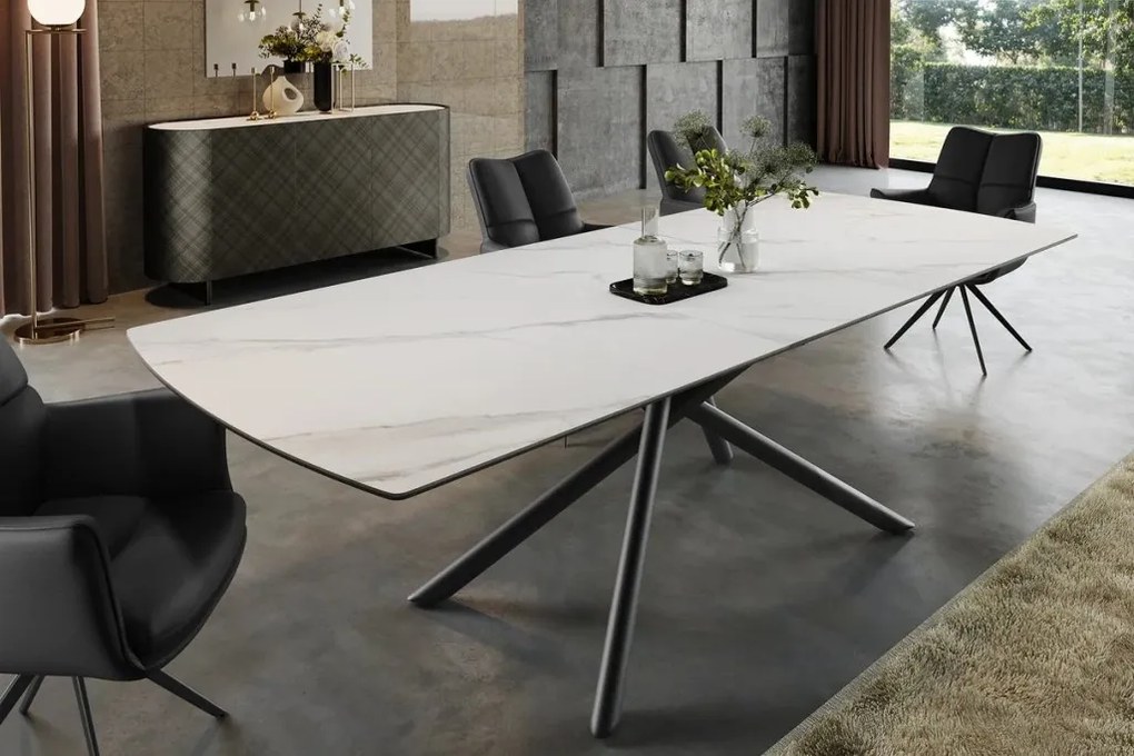 Masa extensibila, Ceramica Alba, MIKADO 180-230cm A-46495 VC