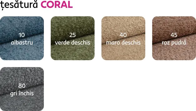 Fotoliu cu taburet, material textil model frunze verzi, ASTRID
