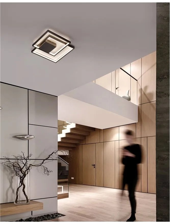 Lustra LED aplicata design modern geometric ENIGMA 30W NVL-9364035