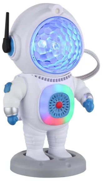 Lampă LED RGB de masă Globo 28084 COSMO LED/6W/5V alb astronaut
