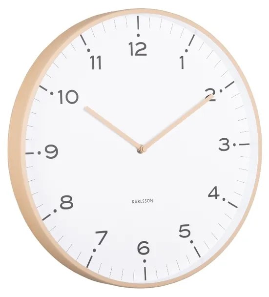 Karlsson 6011SB ceas de perete design bej,diametru 40 cm