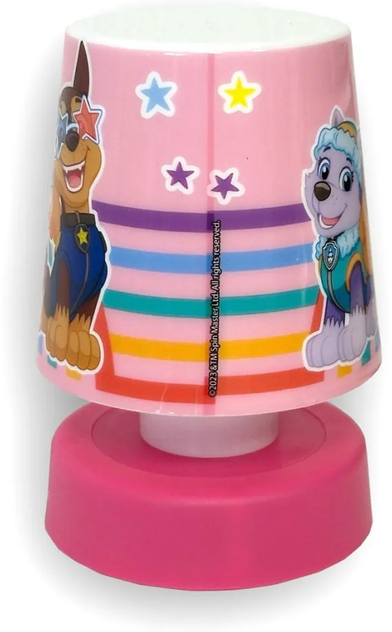 Patrula Cățelușilor Rainbow mini lampă de masă