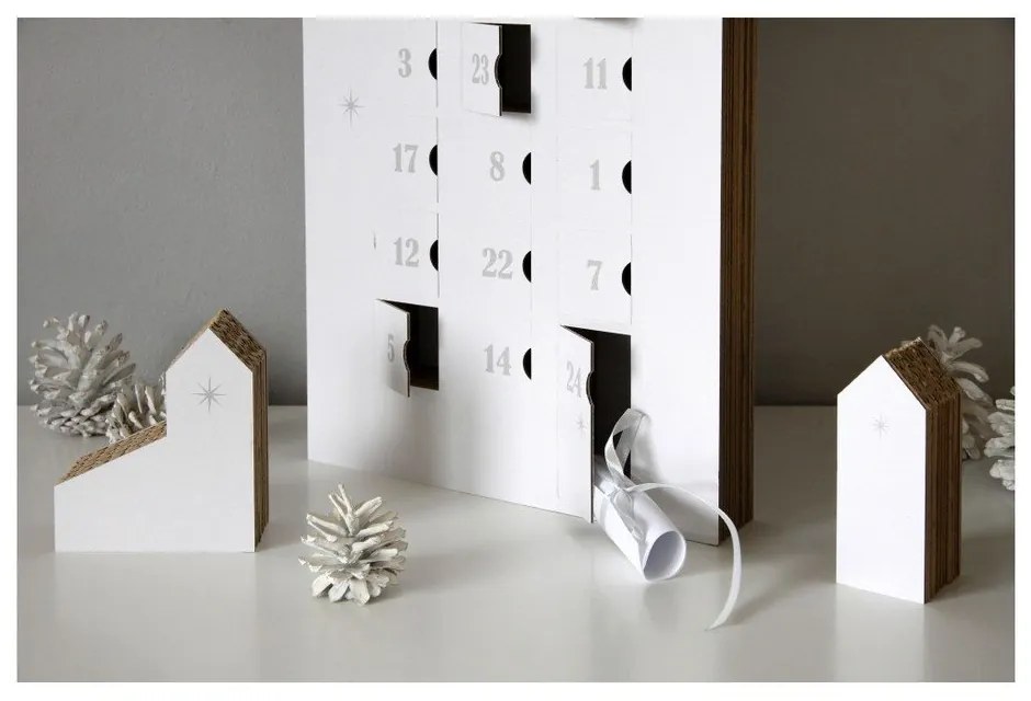 Calendar advent cu detalii argintii Unlimited Design for kids