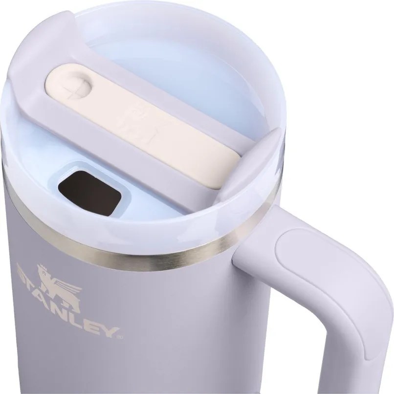 Termos mov lavandă cu pai din oțel inoxidabil 890 ml Quencher H2.O FlowState™ Tumbler Purple Dust – Stanley