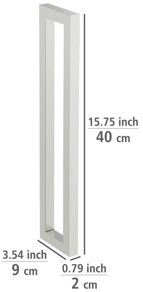 Suport pentru prosoape de montat pe perete din oțel inoxidabil Reitani – Wenko