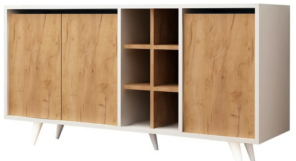 Dulap Prava Oak and White