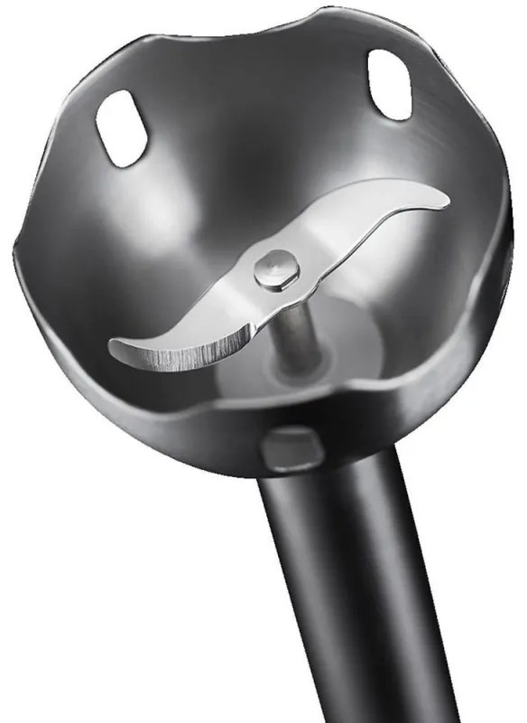 Blender, tocator si mixer 3in1 Russell Hobbs Desire 24700-56, 500W, 2 viteze + Puls, Tel, Tocator, Pahar Gradat, Functie pulse, Rosu