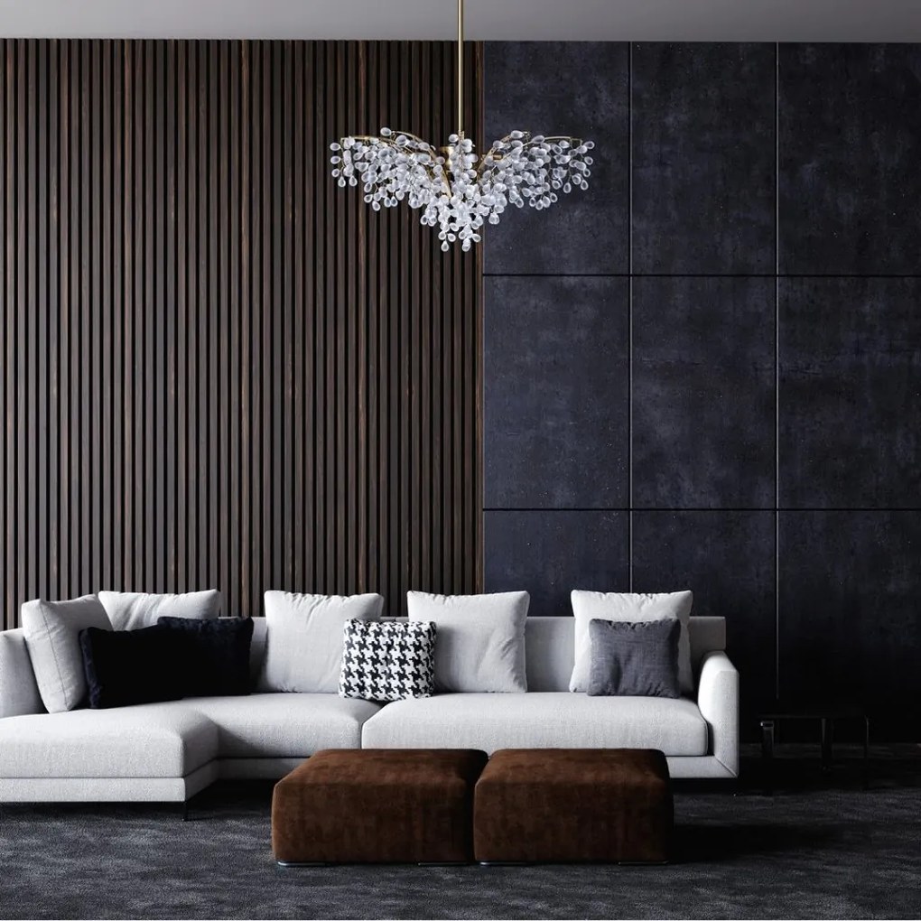 Lustra moderna cristal Bohemia design LUX GRAPES