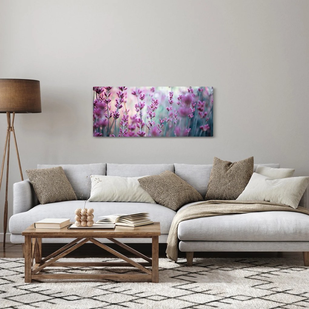 Tablou - Lavandă (120x50 cm)