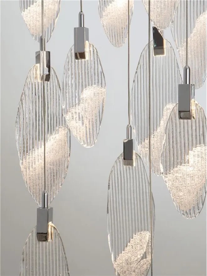 Lustra LED XXL suspendata design decorativ SERIQ D-81cm