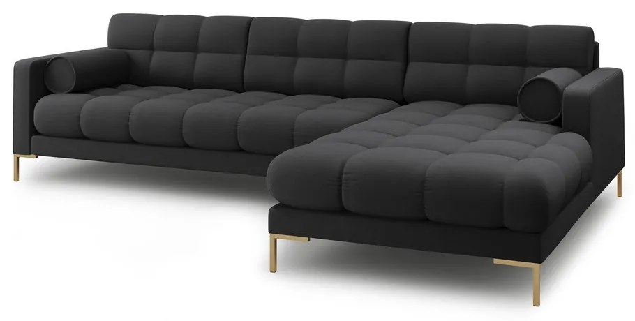 Colțar gri închis (cu colț pe partea dreaptă) Bali – Cosmopolitan Design