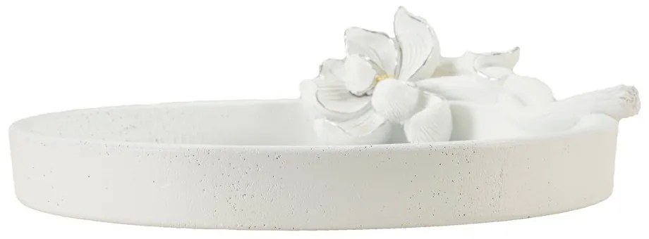 Tavă decorativă din polirășină ø 21 cm Magnolia – Mauro Ferretti