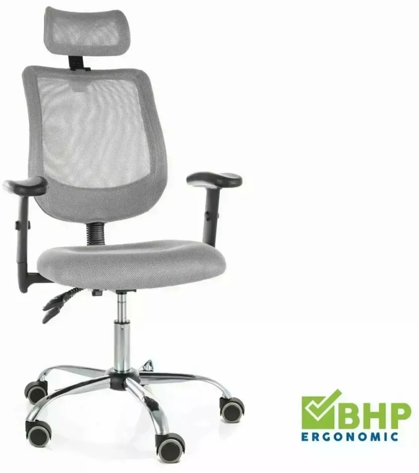Scaun de birou Q118R gri