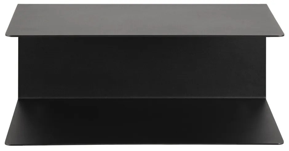 Raft dublu de perete din metal Actona Joliet, lățime 35 cm, negru