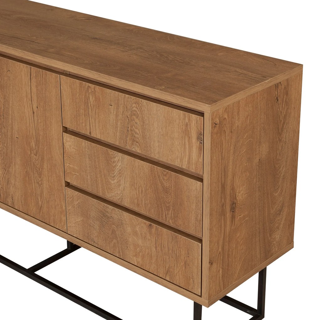 Mobilier living Lexuna 7 (Nuc + Negru). 1088909