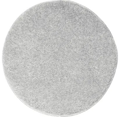 Covor rotund Puffy gri Ø 80 cm
