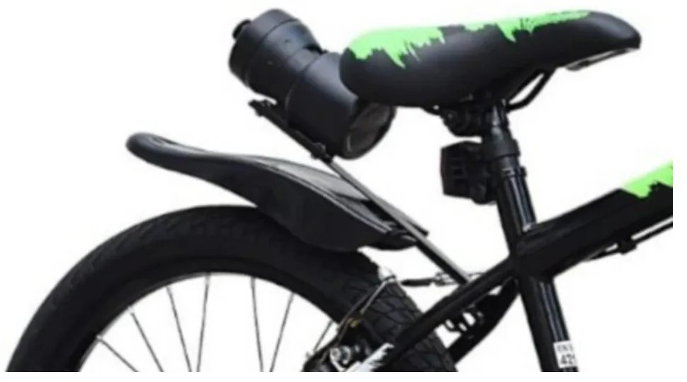 Bicicleta pentru copii NOVOKIDS™ Splend'Or Boom PRO Edition, Cu bidon pentru apa, Roti 20" inch, Maxim 50 kg, Cadru din otel, Roti ajutatoare