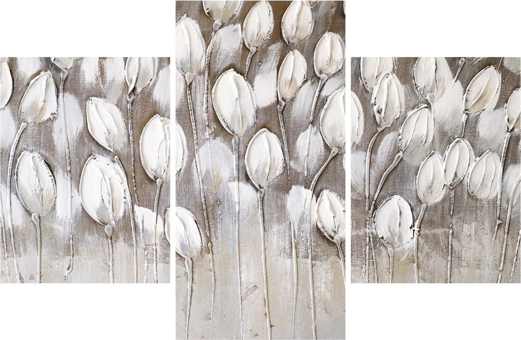 Tablou - Lalele structurate (90x60 cm)