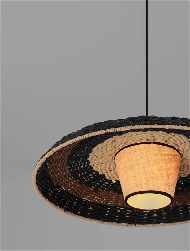 Lustra boho style design natural Capa