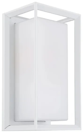 Aplică de exterior Globo 31982W LOGANA 1xE27/60W/230V IP44 alb