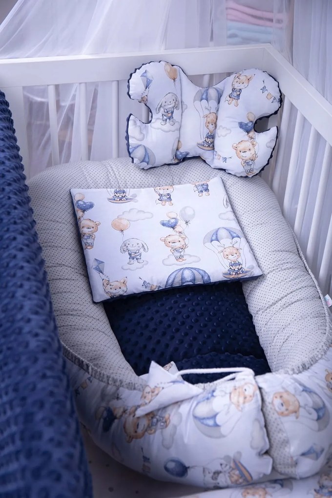 ShopJK SET PENTRU PĂTUȚ - 7 PIESE - ÎN NORI-018733