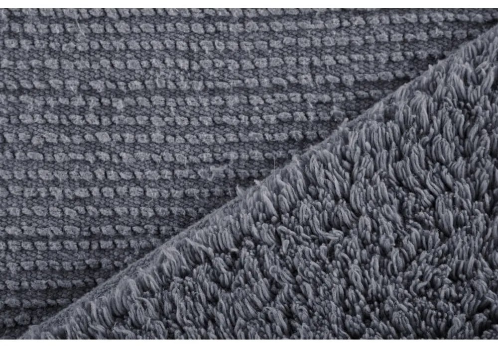 Covoraș din bumbac pentru baie Tiseco Home Studio Luca, 60 x 60 cm, albastru