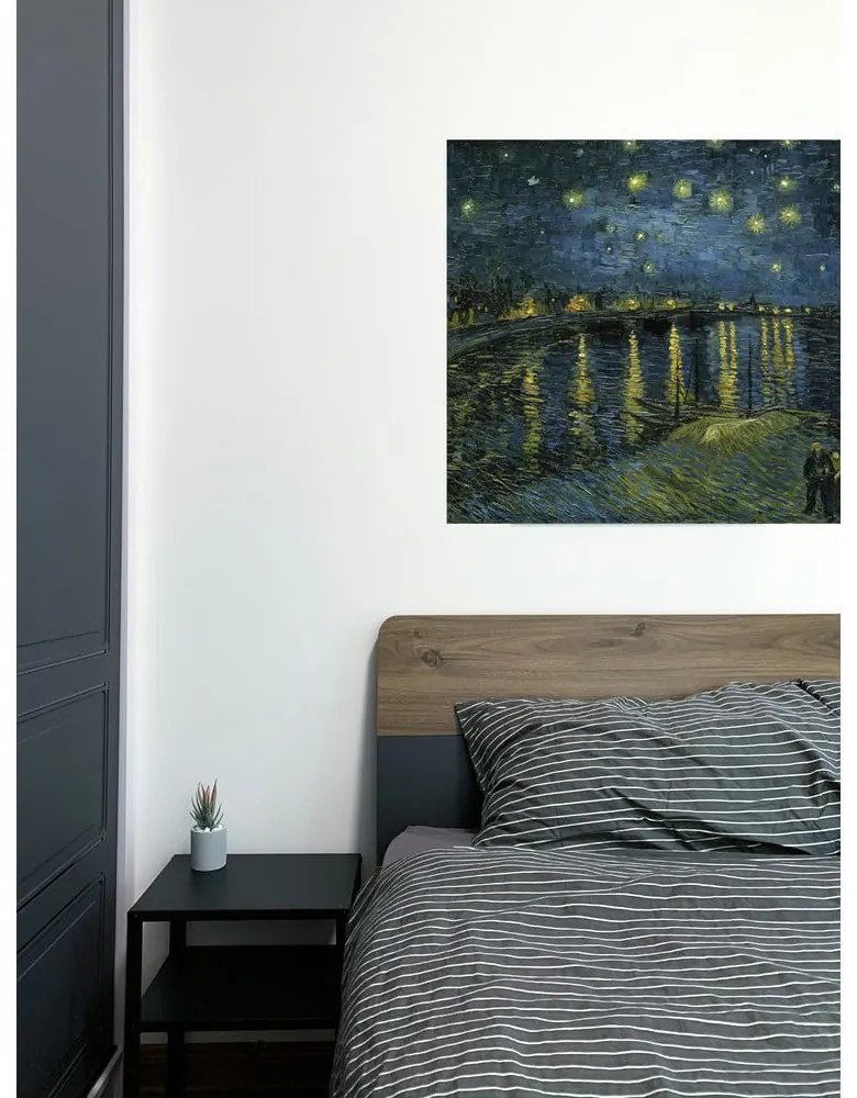 Tablou - reproducere 90x70 cm The Starry Night, Vincent van Gogh – Fedkolor
