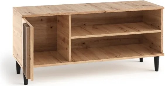 Comodă TV LIVIA 08 – 120x40x54 cm – Stejar Artisan