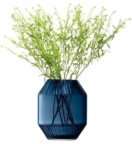 Vază Rotunda, î.20 cm, albastru-safir - LSA international
