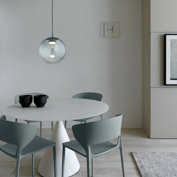 Lustră pe cablu Argon 8830 SACRAMENTO 1xGX53/8W/230V verde/fumuriu